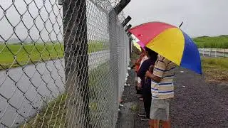 Indian Air Force takeoff from Mauritius