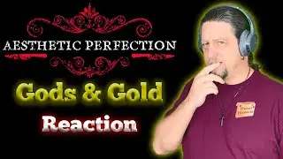 Aesthetic Perfection - Gods and Gold - Is This Industrial Metal? A Metalhead Reacts (Re-Upload)