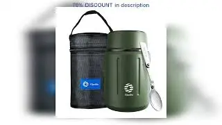 #FEIJIAN Food Thermos Vacuum Lunch Box 316 Stainless Steel  Lunch Container 750ML Free Spoon
