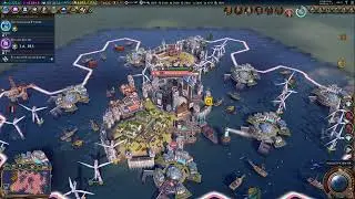 Let's play (fr) Civilization VI Gathering Storm #3.72 : Les chanteurs se cachent pour mourir