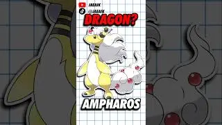 Why is Mega Ampharos a Dragon? #jaeaik #pokemon #megaevolution #ampharos #megaampharos