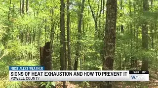 Signs of heat exhaustion and how to prevent it