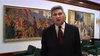 Predsednik SDS Neboj&scaron;a Leković izjava u Brezovcu kod Arandjelovca