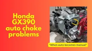 Honda GX390 auto choke not working