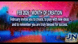 FEB 2026 - MONTH OF CREATION