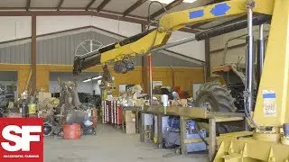 Farmer-Adapted Knuckle Boom Crane | All Around the Farm | Successful Farming