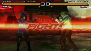 Tekken 5: Anna Williams vs Steve Fox