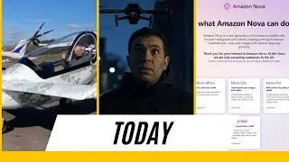 The Axe Passenger Drone, Amazon Nova AI, Kingston Police Drone