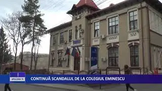 Continua scandalul de la Colegiul Eminescu
