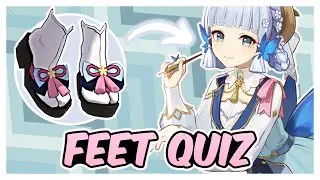 Guess The Character By Their FEET | Genshin Impact