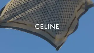 &Eacute;T&Eacute; CELINE - BANDANA IN HERITAGE SILK TWILL