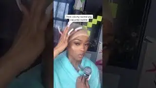 Easy lace frontal wig installation #fyp #wig #installation #easy