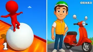 ❄️ Snow Race x Paper Boy Race &ndash; Speed Run Challenge! 📰🏁 Part 1