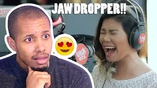 KATRINA VELARDE NAILS 'GO THE DISTANCE' MICHAEL BOLTON LIVE ON WISH 107.5 BUS REACTION