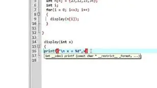 C Programming   49   Passing array elements to a function