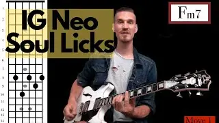 Instagram Neo Soul Licks Guitar Lesson