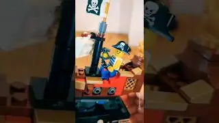 Pirate Adventure Ride - Lego GWP 6432430 #minifigures #lego #pirates #captain #sea #speedbuild