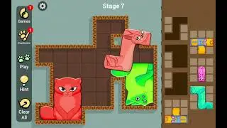 Puzzle Cats😽 Solve fun shapes with Cat Blocks!A logic game that will challenge your brain!