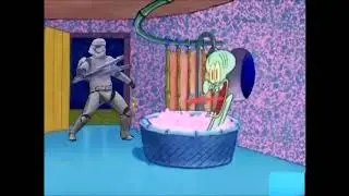 stormtrooper drops by squidwards house
