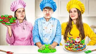 1 Hour Christmas Cookie Challenge (TOTAL KITCHEN MELTDOWN)