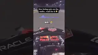 Max Verstappen Being Funny On The Radio at 300km/h #maxverstappen #f1shorts #f1