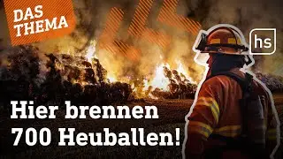 Schon der vierte Großbrand in Südhessen: Die Feuerwehr im Dauereinsatz | hessenschau DAS THEMA