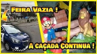 FEIRA DO ROLO VAZIA! Ca&ccedil;ada em 2 BAZARES, rendeu...Rei Le&atilde;o, bonecos Mario Bros por kg e MUITO MAIS!