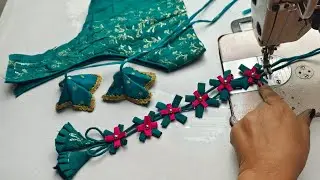 Abhi banana seekhe yah khubsurat blouse design