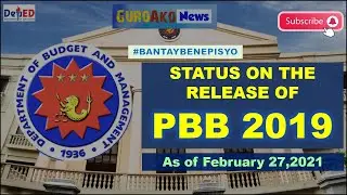 PBB 2019 Release Status as of February 27,2021
