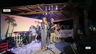 Manuel Cortes y Raquel Bollo en Los Directos del Chiringuito Arenal