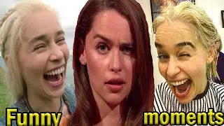 Emilia Clarke funny moments