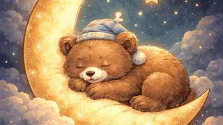 Gute-Nacht-Geschichte für Kinder 🌙 |Bruno der kleine Bär Teil 4: Der ruhige Weg durch den Mondschein