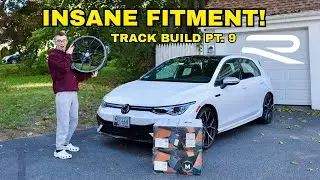 Добавляю диски AMG на свой MK8 Golf R?!
