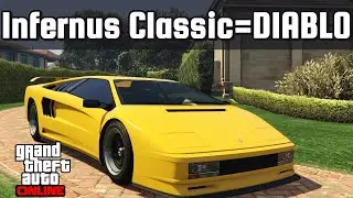 GTA 5 - Pegassi Infernus Classic (Lamborghini Diablo)