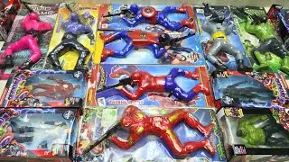 AVENGERS SUPERHERO UNBOXING/Hulk, Spider-Man, Ironman, Batman, Thanos, The flash, Black Panther Thor