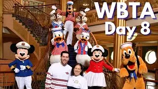 Трансатлантический круиз Disney Fantasy на запад 2025 | День 8 | В море
