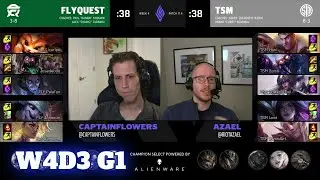 FlyQuest vs TSM | Week 4 Day 3 S11 LCS Spring 2021 | FLY vs TSM W4D3