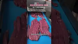 Beef strip cutter, shredded meat slicer
