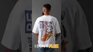 I Don&rsquo;t Flex. I&rsquo;m Success. | ZedVira Oversized Tees #OversizedTee #NotAverage #GenZStyle