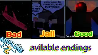 🛩 Airplane 2 | all 3 choosing endings