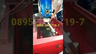 mesin asah pisau plastik, manual & otomatis