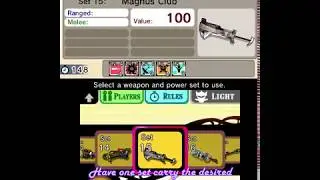 Kid Icarus Uprising Weapon Set Glitch