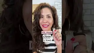 How to pronounce CLOSE and CLOSE