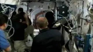 STS-127 - Welcome Ceremony Aboard the ISS