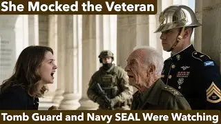 She Mocked the Veteran &mdash; Then Discovered a Tomb Guard and Navy SEAL Were Watching | Emotional Story