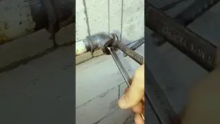 Removing Old Pipe from Inside Another Pipe Using a Pulling Tool 👍 #craft #handmade #skills