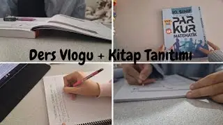 Ders Vlogu + Parkur Matematik Kitap Tanıtımı 🎀