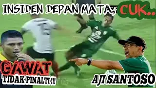 WASIT LIGA 1 KOK GINI YAA..🤣🤣 INSIDEN DEPAN MATA DALAM KOTAK PINALTI MALAH TIDAK PINALTI ❌ #dagelan