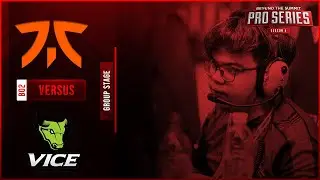 Vice Esports vs Fnatic Game 1 (BO2) | BTS Pro Series Season 4 Online: SEA Groupstage