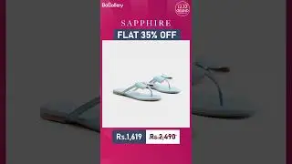 Step up the shoe game with Sapphire Shoes on FLAT 35% OFF this 12.12 Grand Sale✨
